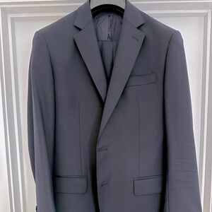 Spier & McKay "Red Label" Navy Herringbone Suit